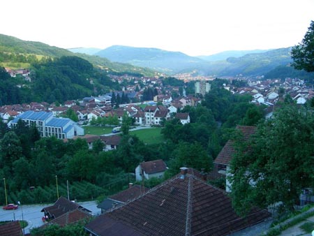 Panorama Ivanjice pogled sa severa-velika